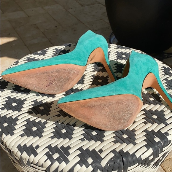 Guess by Marciano Teal Heels - Picture 5 of 13